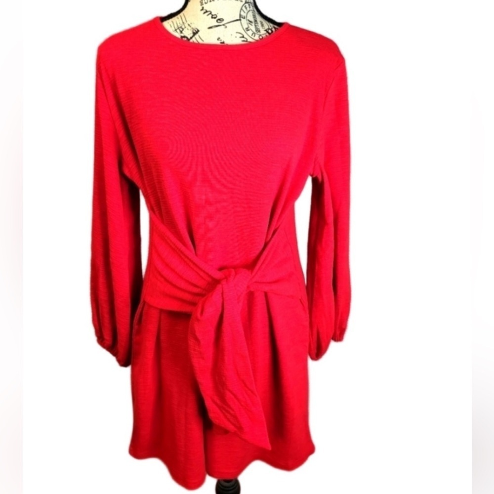 R. Vivimos Scarlet Long‎ Sleeve Dress